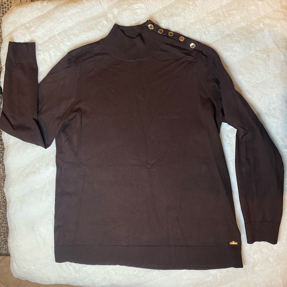 Calvin Klein brown crewneck